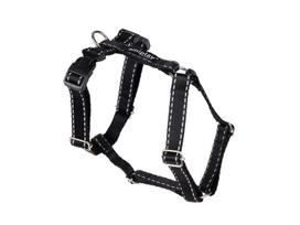 Petnešos šunims Amiplay Guard Reflective, juoda sp., 350 - 550 mm x 15 mm, M
