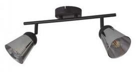 Šviestuvas lubų Searchlight Mega 2Lt, E14, 2 x 40 W, tamsiai pilka sp.