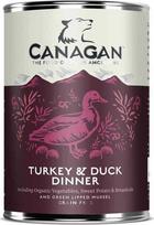 Šlapias šunų maistas Canagan Turkey & Duck Dinner, kalakutiena/antiena, 0.4 kg