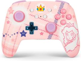 Žaidimų pultas PowerA Enhanced Princess Peach Plaid, rožinė sp.