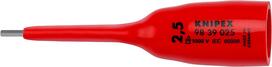 Žvaigždinė varžtų veržlių galvutė Knipex 98 39 025, 92 mm, 2.5 mm, 3/8", Ø24 mm