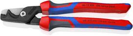 Kabelio kirpimo žirklės elektromechanikai Knipex StepCut XL, 95 12 225, 225 mm