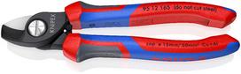 Kabelio kirpimo žirklės elektromechanikai Knipex 95 12 165, 165 mm