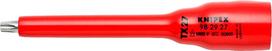 Žvaigždinė varžtų veržlių galvutė Knipex 98 29 27, TX27, 123 mm, 3/8", Ø23 mm