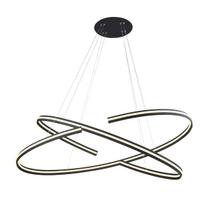 Šviestuvas kabinamas AZzardo Alessia XL AZ3356, LED, 3000 °K, 2 x 100 W, balta sp., 120 x 120 cm