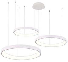 Šviestuvas kabinamas AZzardo Agnes AZ5025, LED, 3000 - 6500 °K, 3 x 120 W, balta sp., 78 x 78 cm
