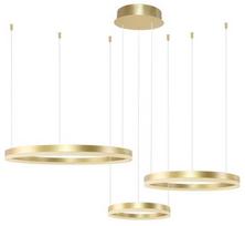 Šviestuvas kabinamas AZzardo Halo AZ4973, LED, 3000 - 6000 °K, 3 x 120 W, balta sp., 86 x 86 cm