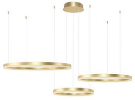 Šviestuvas kabinamas AZzardo Halo AZ4976, LED, 3000 - 6000 °K, 3 x 180 W, balta sp., 122 x 122 cm