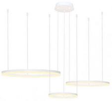 Šviestuvas kabinamas AZzardo Halo AZ4971, LED, 3000 - 6000 °K, 3 x 120 W, balta sp., 86 x 86 cm