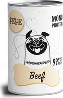 Šlapias šunų maistas Pepe Mono Protein, jautiena, 0.4 kg