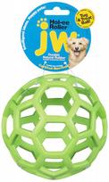Žaislas šuniui, kamuoliukas JW Pet Hol-ee Roller, 14 cm, Ø 14 cm, (spalva/dizainas parenkami atsitiktine tvarka), L
