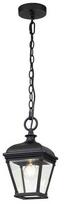 Lauko pakabinamas šviestuvas Elstead Lighting Bayview 1, 60W, E27, IP44, juoda sp., 18 cm x 42.8 - 141.2 cm