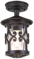 Lubinis lauko šviestuvas Elstead Lighting Hereford, 100W, E27, IP20, juoda sp., 15 cm x 26 cm