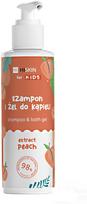 Dušo želė ir šampūnas, vaikams HiSkin Extract Peach 2in1, 280 ml