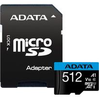 Atminties kortelė Adata Premier, 512GB, 100Mb/s - 25Mb/s