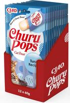 Skanėstas katėms Inaba Ciao Churu Pops, tunas, 7.2 kg, 12 vnt.