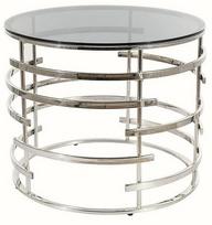 Kavos staliukas Livia, pilka sp., 60 cm x 60 cm x 50 cm
