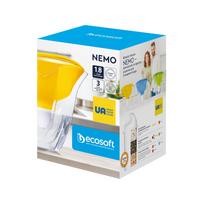 Vandens filtravimo indas Ecosoft FMVNEMOYECO, 3 l, balta sp./geltona sp.