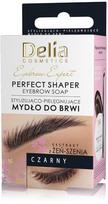 Antakių muilas Delia Cosmetics Eyebrow Expert Perfect Shaper Eyebrow Soap, 10.0 ml, juoda sp.