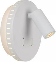 Šviestuvas sieninis Lucide Bentjer 79201/09/31, LED, 3000 °K, 1 x 6 W, balta sp.