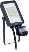 Prožektorius su judesio davikliu, tvirtinamas prie lubų arba sienos Philips Ledinaire Floodlights BVP167, 20 W, 2200 - 2400 lm, 3000 - 6500 °K, IP65, pilka sp.