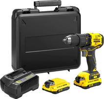 Akumuliatorinis suktuvas-gręžtuvas su akumuliatoriumi Stanley SFMCD710D2K, 18 V, 2 Ah
