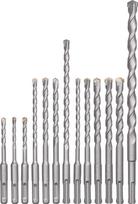 Grąžtų komplektas Einhell, medienai/metalas/plastikas, sraigtinis, sds plus, 1 mm x 26 cm