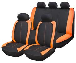 Automobilio sėdynių užvalkalas Bottari, juoda sp./oranžinė sp.
