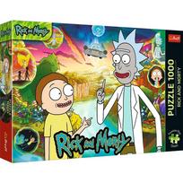 Dėlionė Trefl Rick And Morty, 48 cm x 68 cm, 1000 vnt., įvairių spalvų