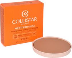 Kompaktinė pudra Collistar Mediterranea Sun Compact, SPF 15, 1, 10.5 g