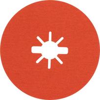 Šlifavimo diskai Bosch X-Lock Prisma Ceramic R782, 12.5 cm x 12.5 cm, 25 vnt.