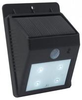 Šviestuvas PowerNeed Solar, 0.44W, LED, IP65, juoda sp., 8.6 cm x 4.1 cm