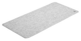 Pelės kilimėlis Deltahub Minimalistic Desk Mat, 63 cm x 28 cm, pilka sp.