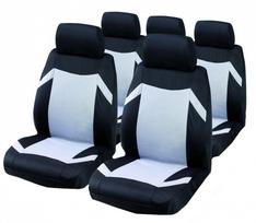 Automobilio sėdynių užvalkalas Bottari, juoda sp./pilka sp.