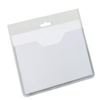 Vardinės kortelės dėklas Durable, 6 cm x 9 cm, 20 vnt., skaidri sp.