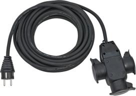 Buitinis ilgintuvas Brennenstuhl, 3 x 1,5 mm², 10 m, IP44, 3 lizdų