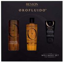 Plaukų ir kūno priežiūros priemonių rinkinys Revlon Professional Orofluido Wellness Set, 3 vnt., 390 ml
