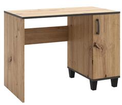 Rašomasis stalas su spintele ADRK Polo 08, 100 cm x 56 cm, 75 cm, ąžuolo sp.