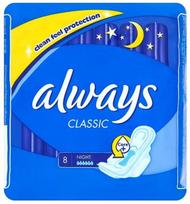 Higieniniai paketai Always, Classic, 8 vnt.