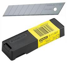 Laužomos geležtės Stanley 3-11-301, 1.8 cm, nerūdijantysis plienas, 50 vnt.