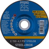 Šlifavimo diskas Pferd PSF STEELOX, 150 mm x 22.23 mm