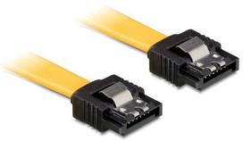 Laidas Delock SATA 7-pin male, SATA 7-pin male, 0.5 m, geltona sp.