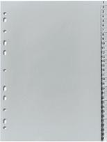 Skirtukas Herlitz, A4, 31 vnt. Pilka sp.