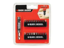 Atsuktuvų antgalių komplektas Black & Decker A7074