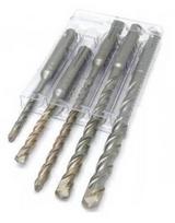 Grąžtų komplektas Domas V-Plus, betonui, sraigtinis, sds plus, 6 mm x 16 cm