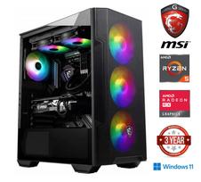 Stacionarus kompiuteris Mdata Gaming 5500, 1 TB, DDR4 16GB, SSD 1 TB, Radeon RX 580 8GB GDDR5, Windows 11 90302426