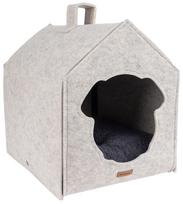 Gyvūno guolis Amiplay Quick Press 2in1 Hygge, smėlio sp., 33 cm x 42 cm