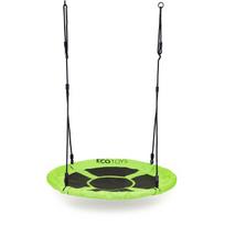 Sūpynės gandro lizdas vaikams EcoToys BOC100, 100 cm, žalia sp.