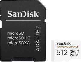 Atminties kortelė SanDisk High Endurance SDSQQNR-512G-GN6IA, 512GB, 100Mb/s - 40Mb/s