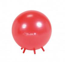 Gimnastikos kamuolys SIT'n'GYM, raudona sp., 55 cm